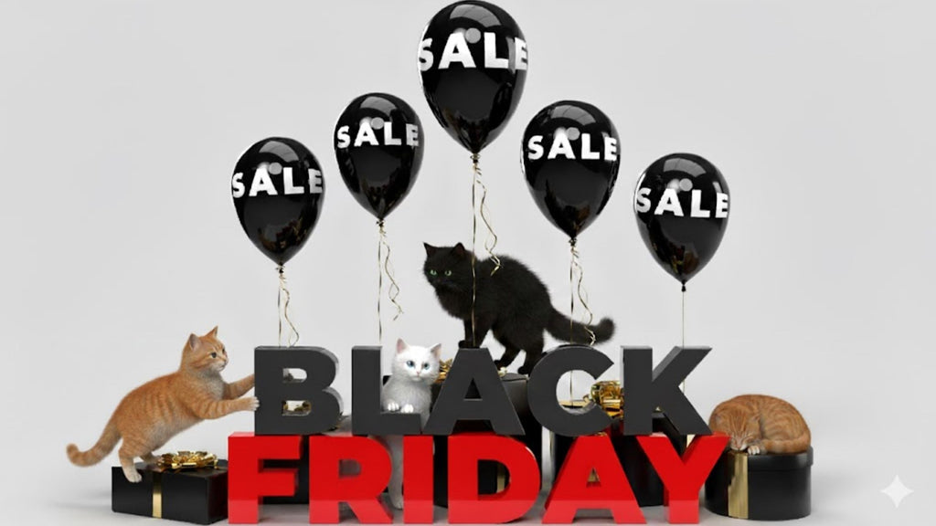Smart shopping during Black Friday: 3 tips for cat parents