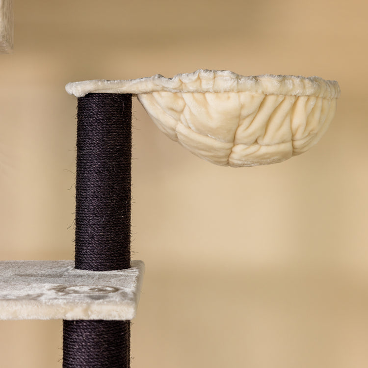 Cat Tree Cat Penthouse Blackline (Cream)