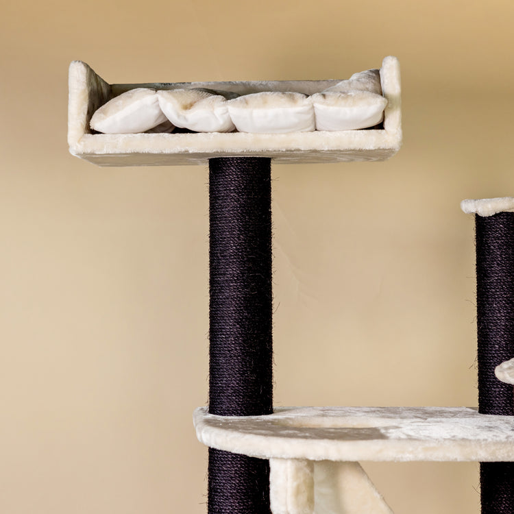 Cat Tree Cat Penthouse Blackline Plus (Cream)