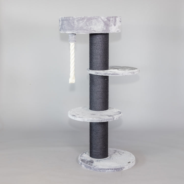 Cat Tree Maine Coon Sleeper Blackline (Light Grey)