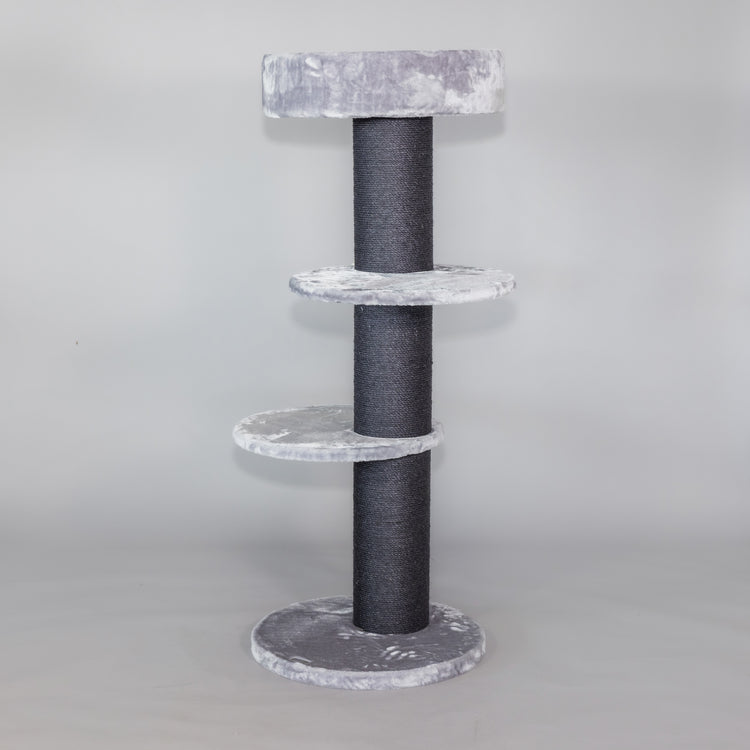 Cat Tree Maine Coon Sleeper Blackline (Light Grey)