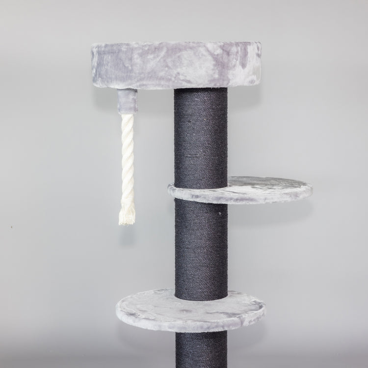 Cat Tree Maine Coon Sleeper Blackline (Light Grey)