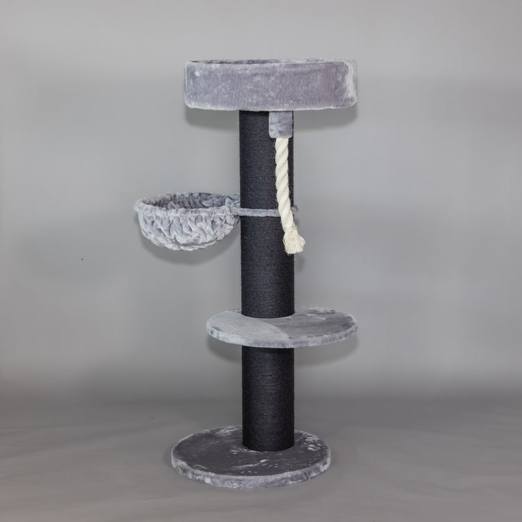 Cat Tree Maine Coon Sleeper Blackline de Luxe (Light Grey)
