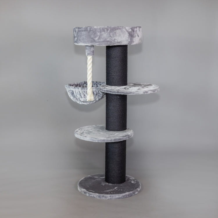 Cat Tree Maine Coon Sleeper Blackline Plus (Light Grey)