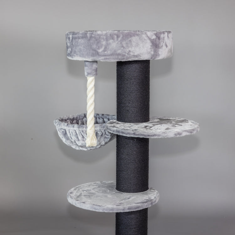Cat Tree Maine Coon Sleeper Blackline Plus (Light Grey)