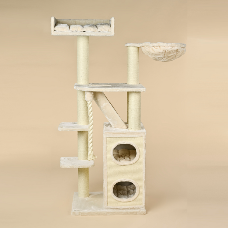 Cat Tree Cat Penthouse (Cream)