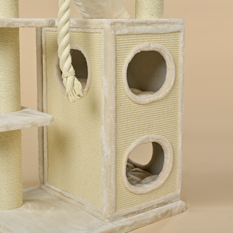 Cat Tree Cat Penthouse (Cream)