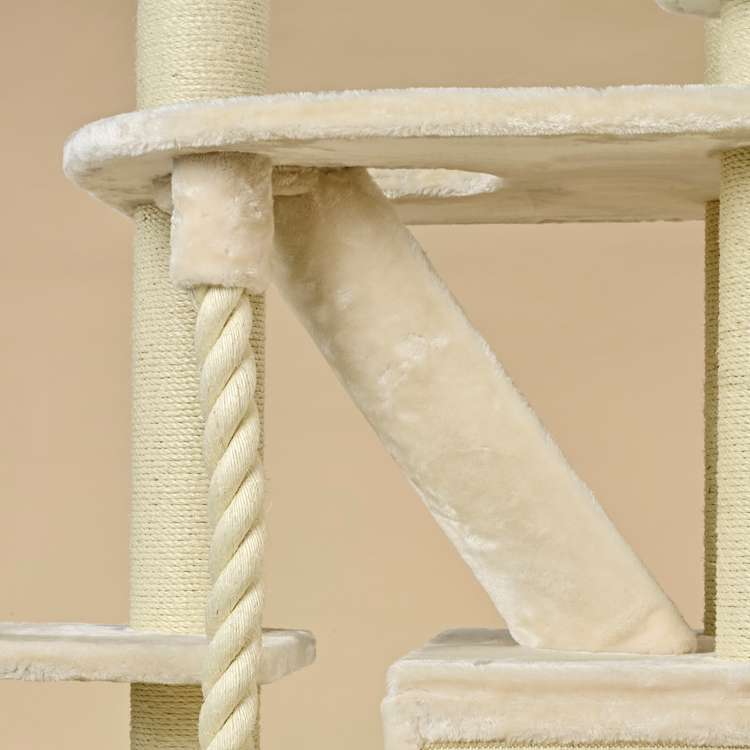 Cat Tree Cat Penthouse Crown (Cream)