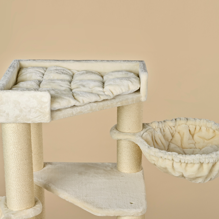 Cat Tree Corner Coon (Cream)