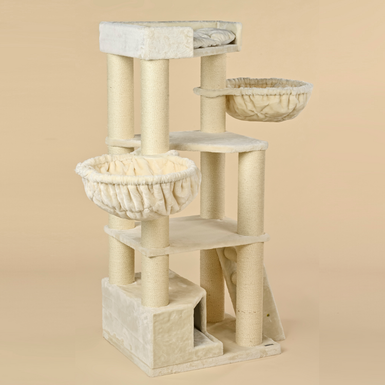 Cat Tree Corner Coon (Cream)