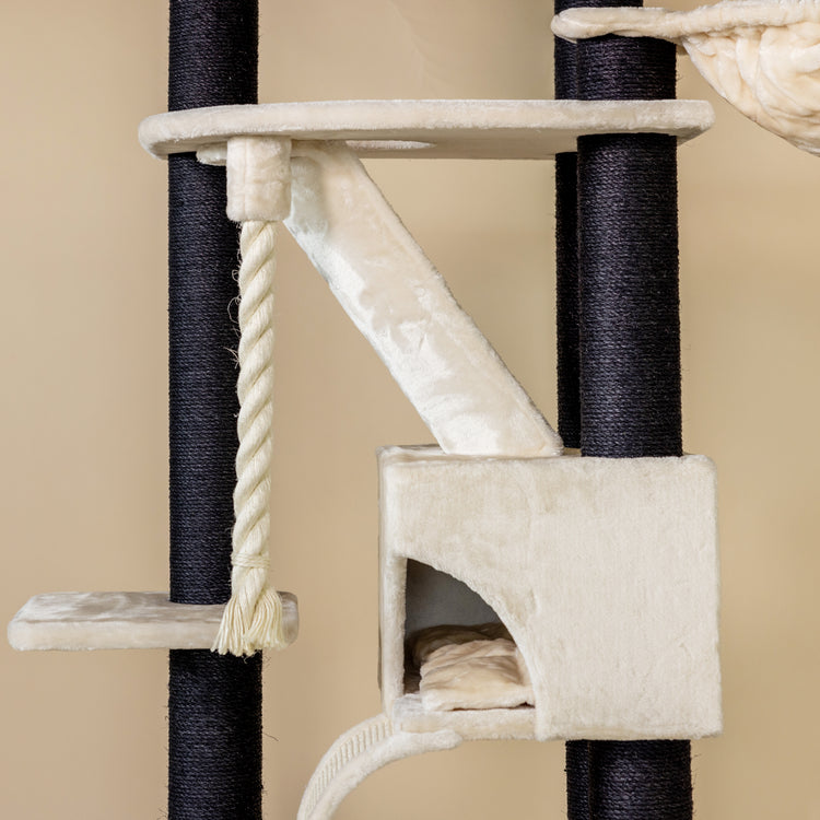 Cat Tree Kilimandjaro de Luxe Blackline Plus (Cream)