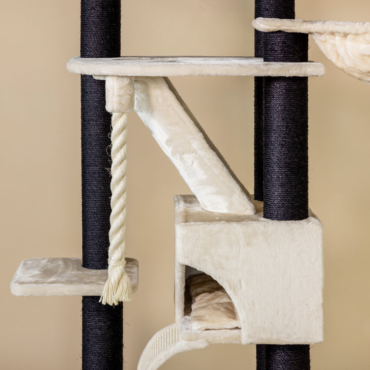 Cat Tree Kilimandjaro de Luxe Blackline Plus (Cream)