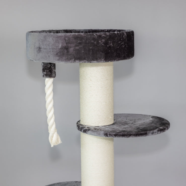 Cat Tree Maine Coon Sleeper (Dark Grey)