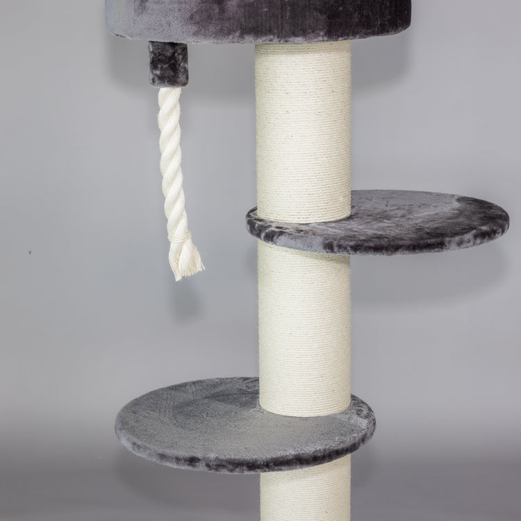 Cat Tree Maine Coon Sleeper (Dark Grey)