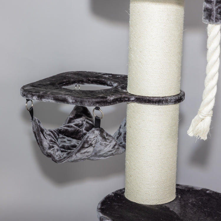 Cat Tree Maine Coon Sleeper Crown (Dark Grey)