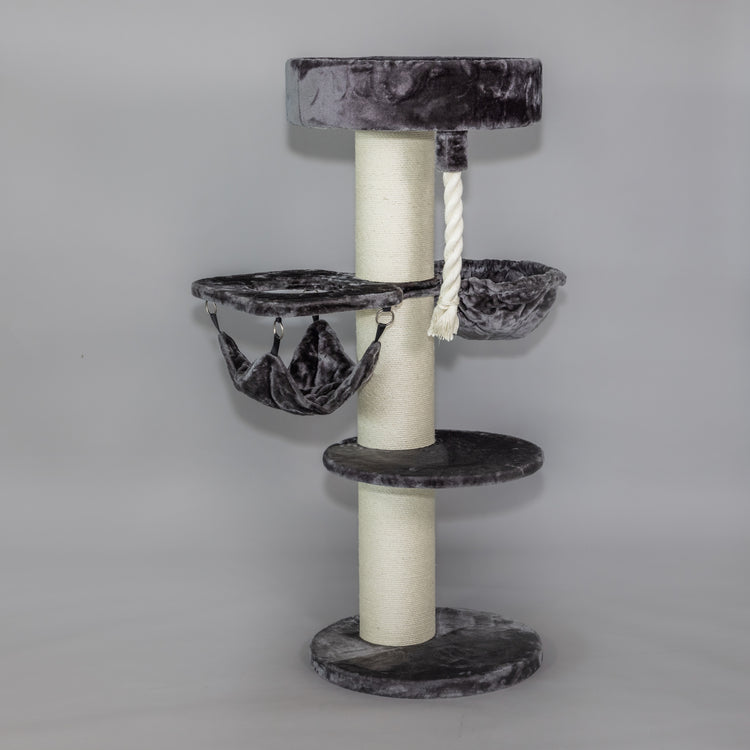 Cat Tree Maine Coon Sleeper Crown Plus (Dark Grey)