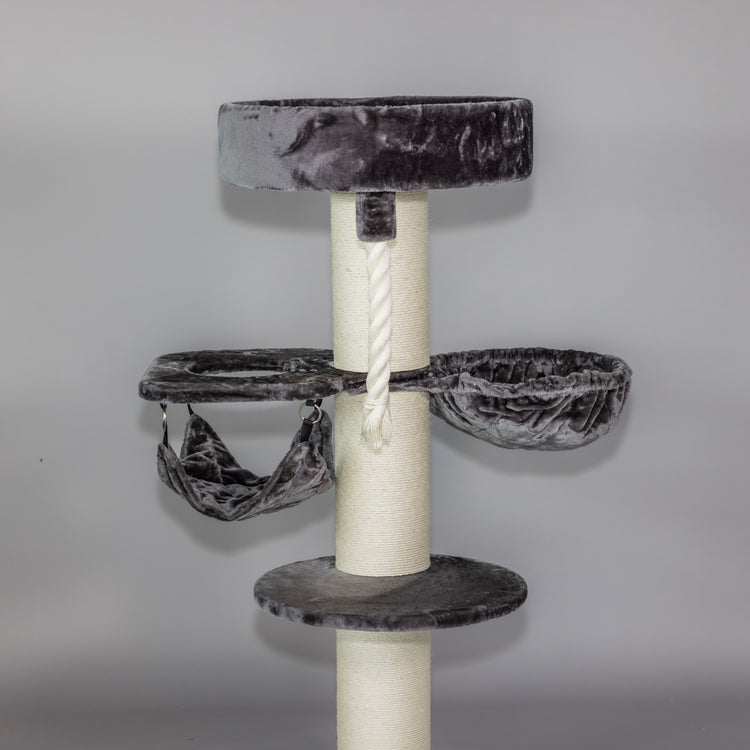 Cat Tree Maine Coon Sleeper Crown Plus (Dark Grey)