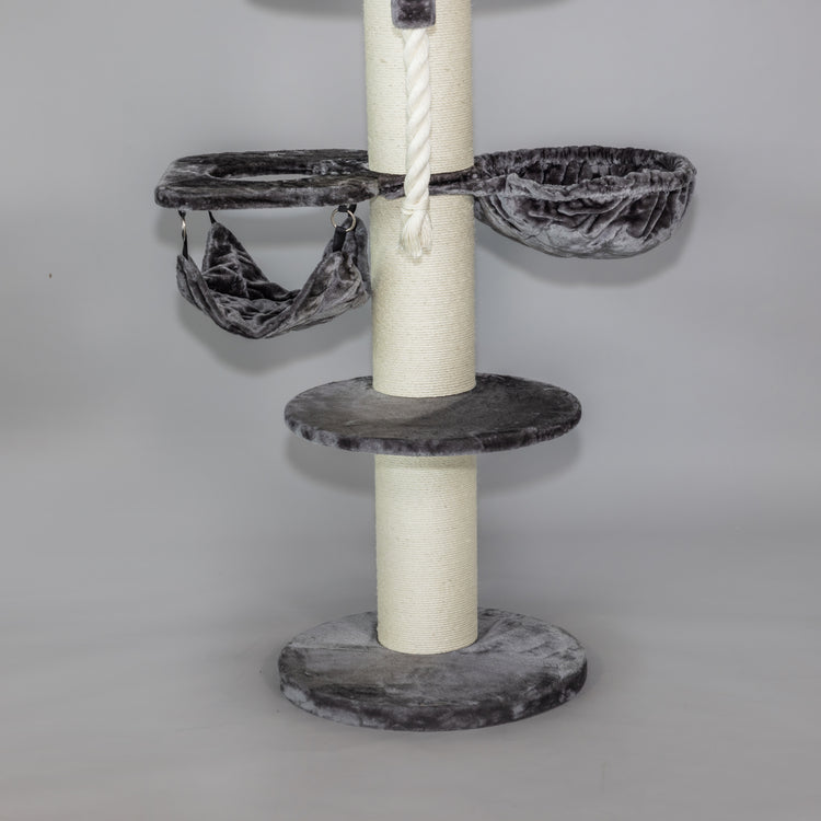 Cat Tree Maine Coon Sleeper Crown Plus (Dark Grey)