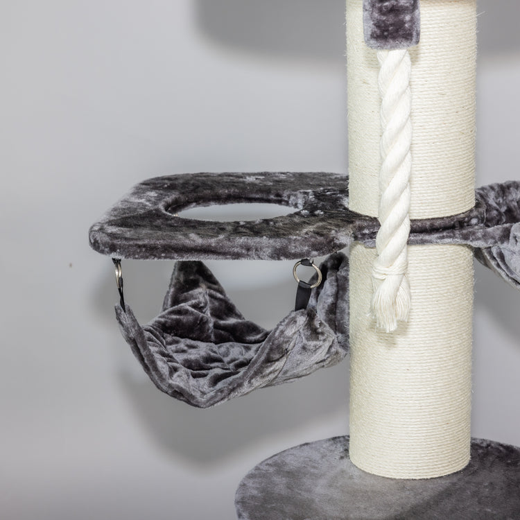 Cat Tree Maine Coon Sleeper Crown Plus (Dark Grey)