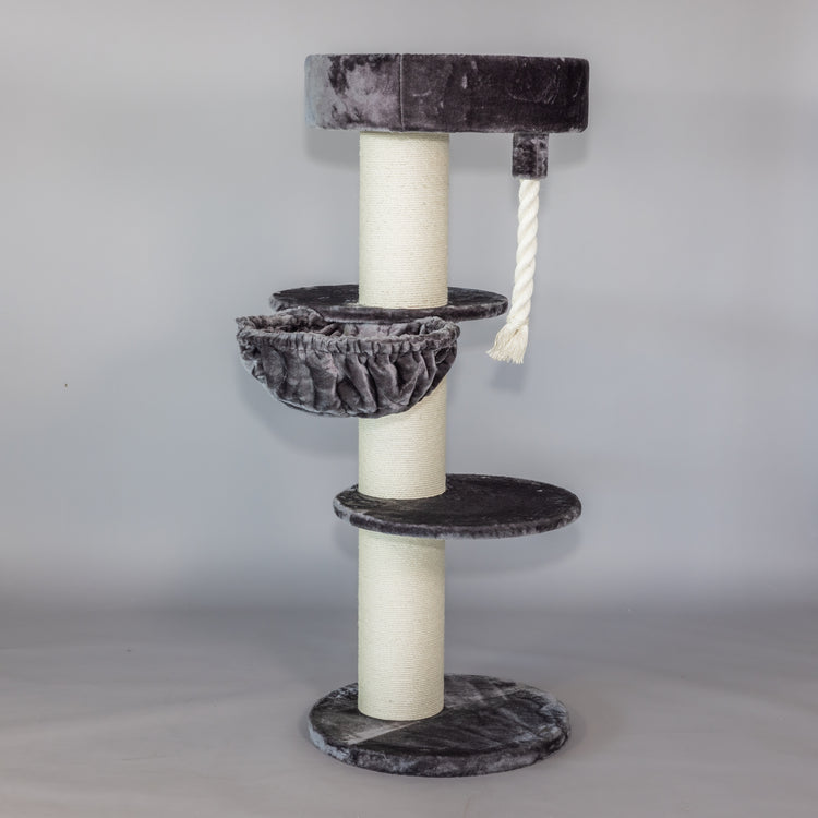 Cat Tree Maine Coon Sleeper Plus (Dark Grey)