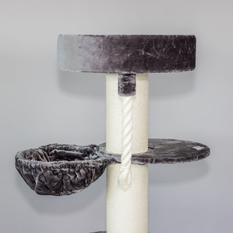 Cat Tree Maine Coon Sleeper Plus (Dark Grey)