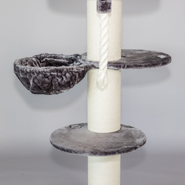 Cat Tree Maine Coon Sleeper Plus (Dark Grey)