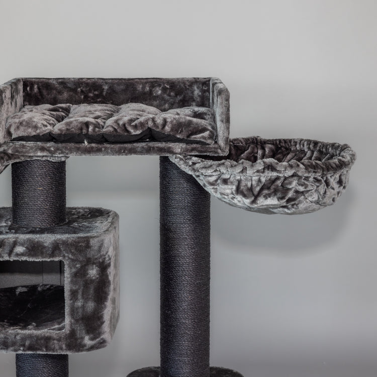 Cat Tree Devon Rex Blackline Plus (Dark Grey)