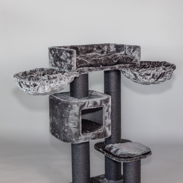 Cat Tree Devon Rex Blackline Plus (Dark Grey)