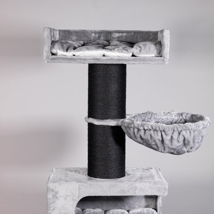 Cat Scratcher Royalty Retreat Blackline (Light Grey)