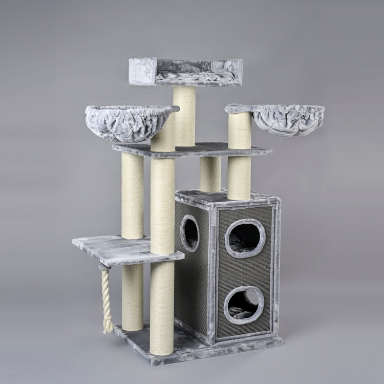Cat Tree Cat Paradise (Light Grey)