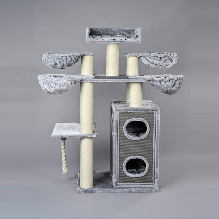 Cat Tree Cat Paradise Plus (Light Grey)