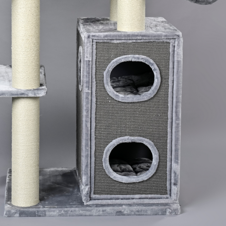 Cat Tree Cat Paradise Plus (Light Grey)