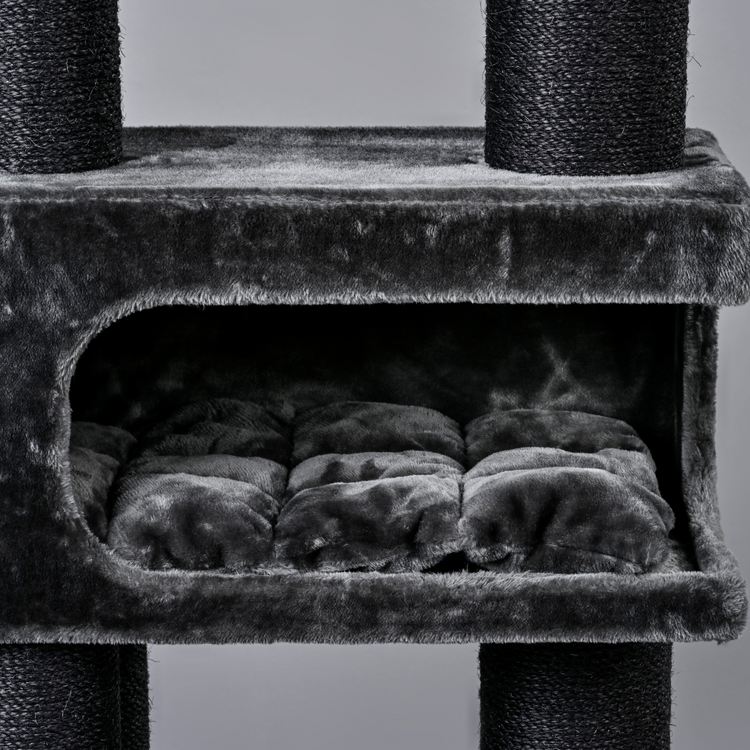 Cat Tree Norwegian Cat Retreat Blackline (Dark Grey)