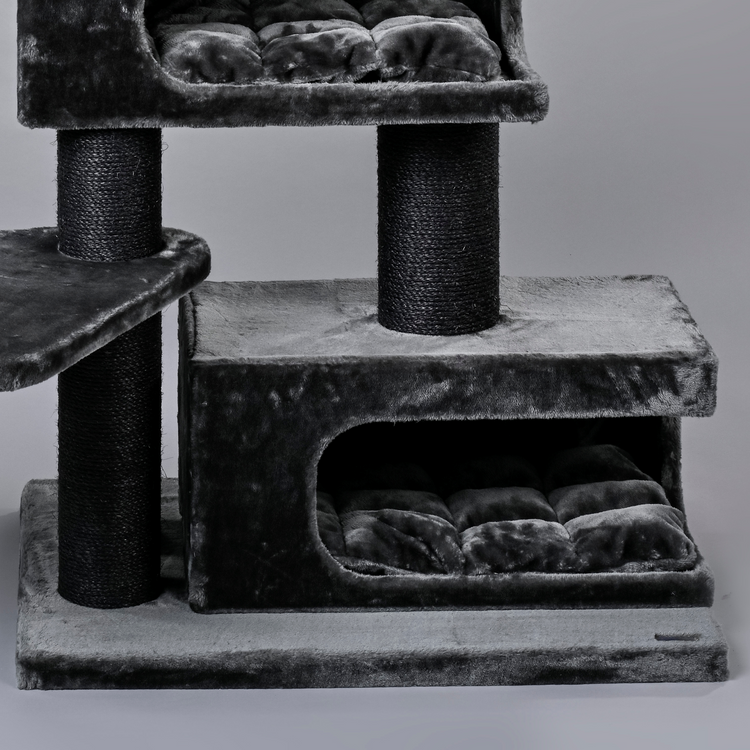 Cat Tree Norwegian Cat Retreat Blackline (Dark Grey)
