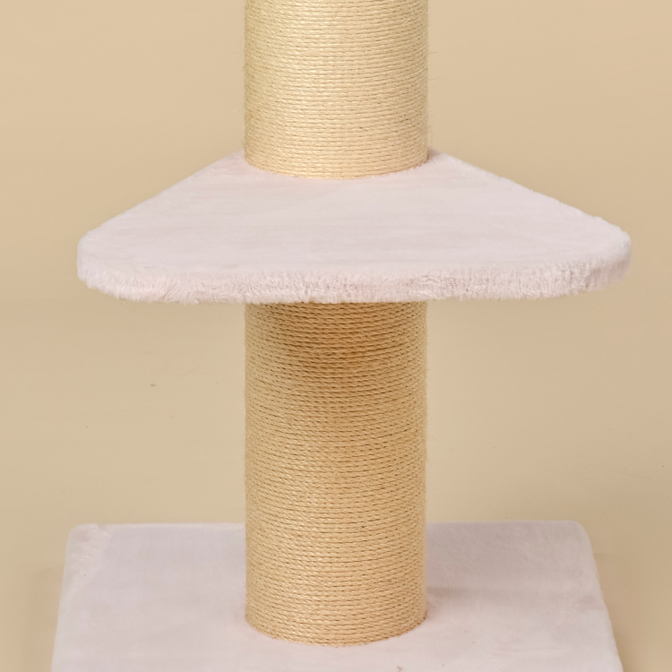 Cat Tree Maine Coon Lounge (Pink Teddy)