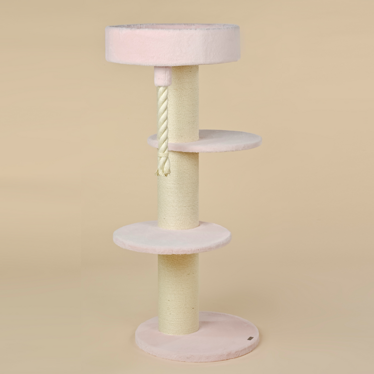 Cat Tree Maine Coon Sleeper (Pink Teddy)