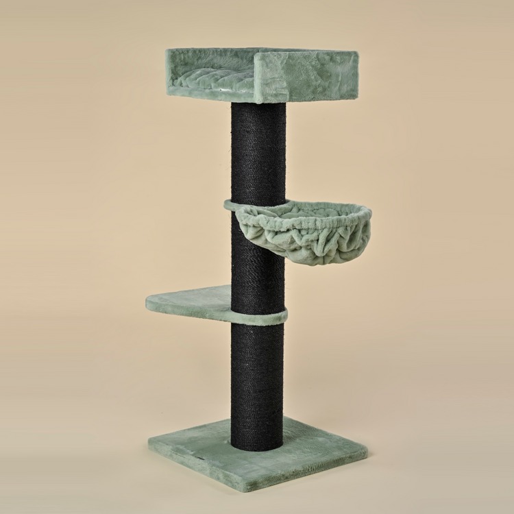 Cat tree Royalty Blackline De luxe (Pistachio Teddy)