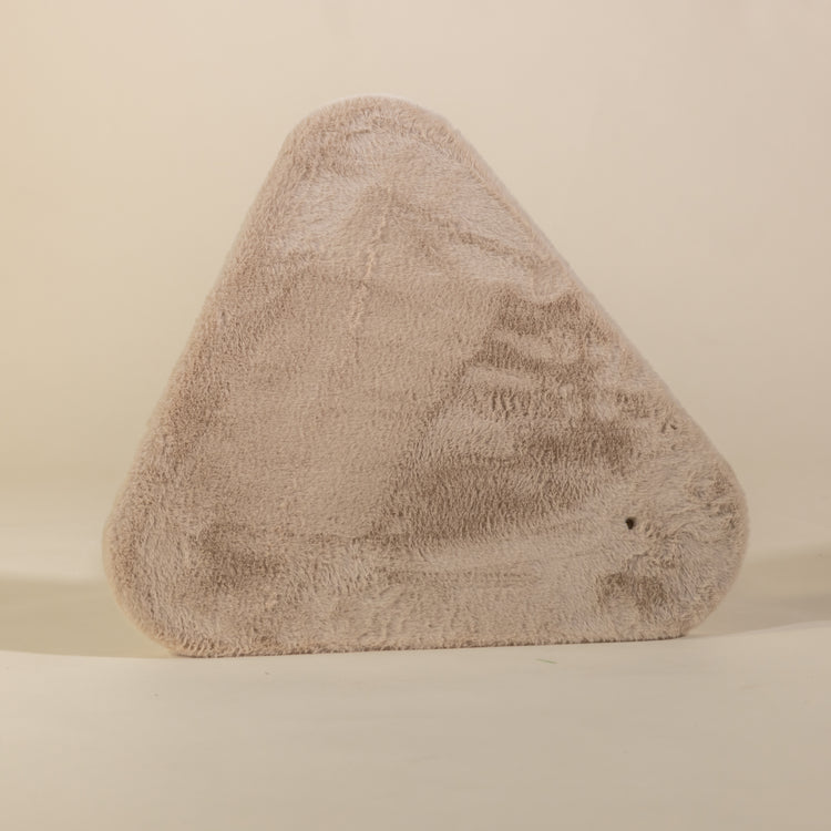 Large, Cappuccino Lying Area Step Triangular (for 12, 15 or 20 cm poles)