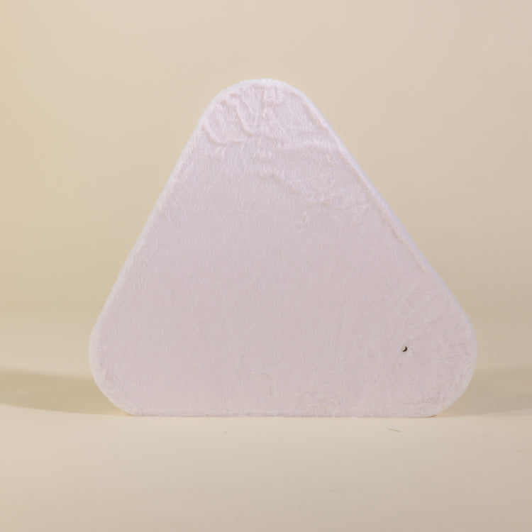 Large, Pink Lying Area Step Triangular (for 12, 15 or 20 cm poles)