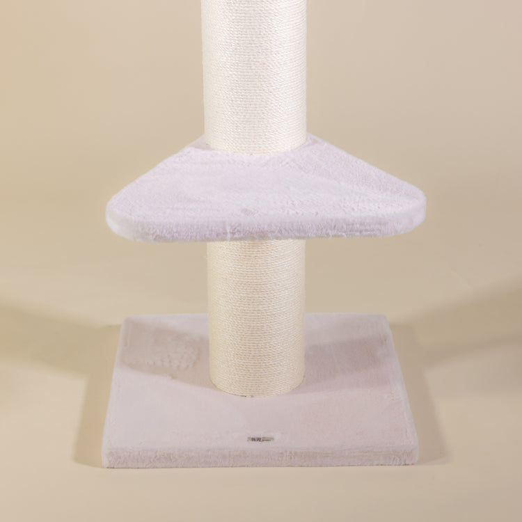 Large, Pink Lying Area Step Triangular (for 12, 15 or 20 cm poles)