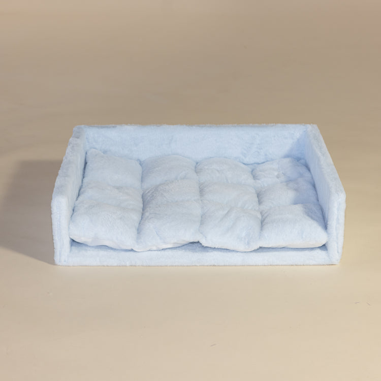 Blue Teddy Lounge Lying Area (incl. cushion)