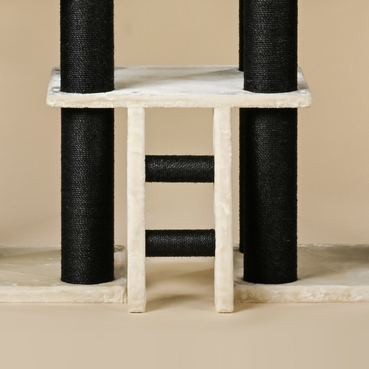 Cat Tree Royal Cat Palace Blackline (Cream)