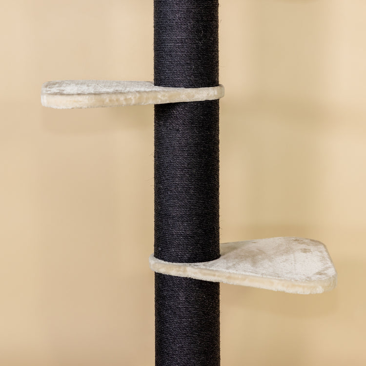 Cat Tree Maine Coon Tower Blackline (Cream)