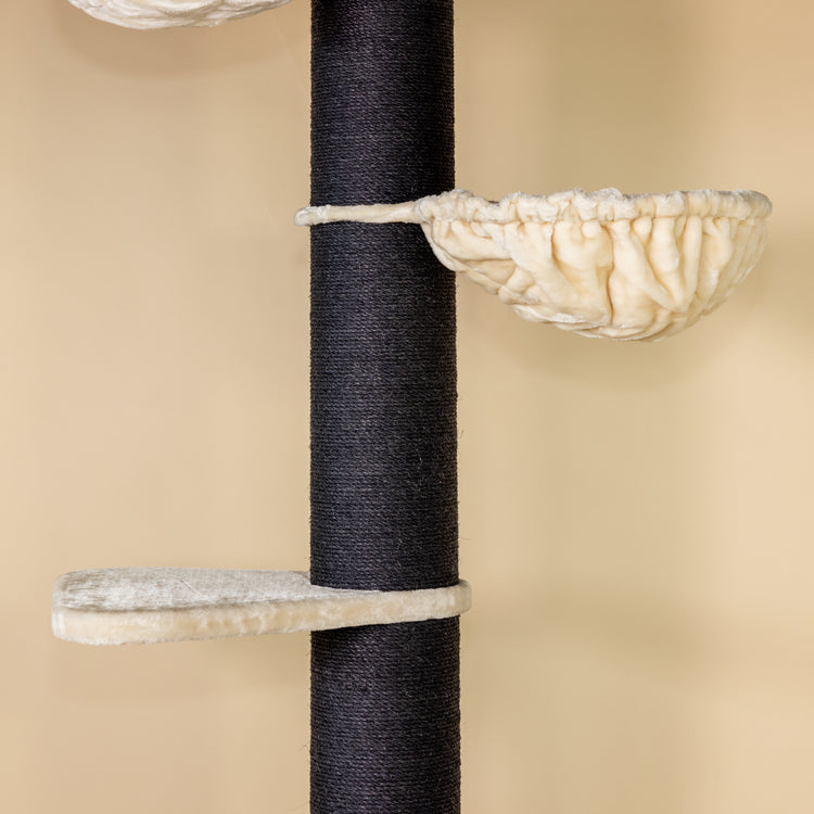 Cat Tree Maine Coon Tower Blackline (Cream)