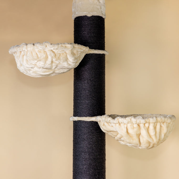 Cat Tree Maine Coon Tower Blackline (Cream)