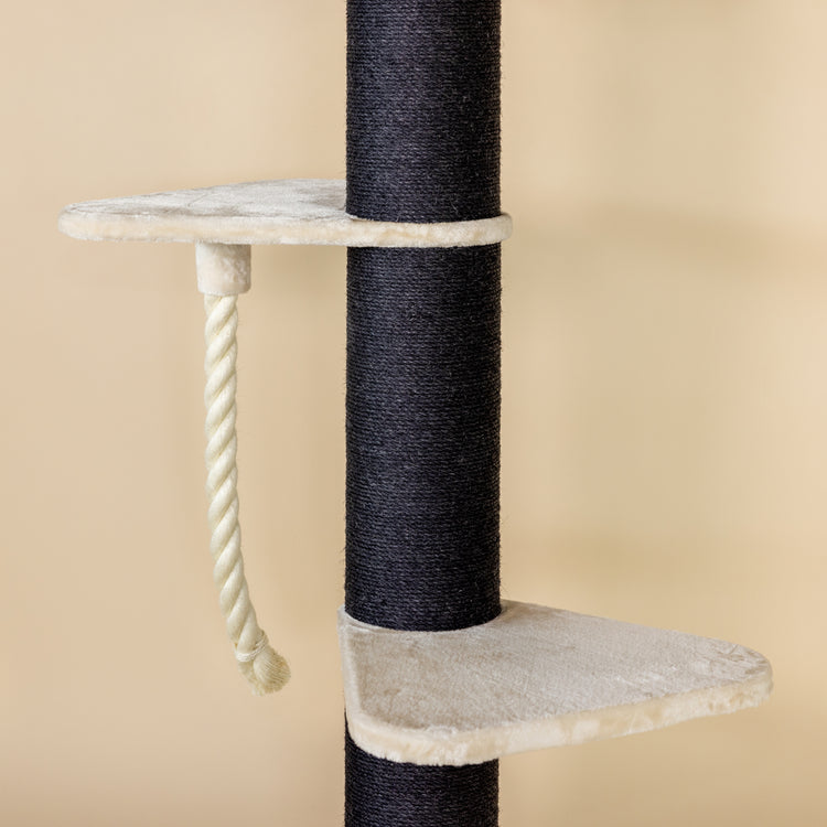 Cat Tree Maine Coon Tower Blackline Crown (Cream)