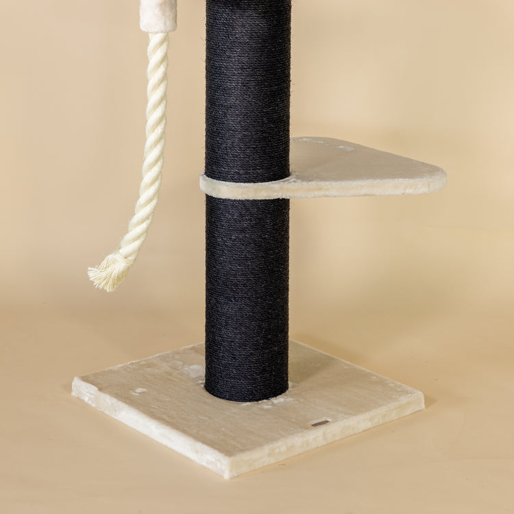 Cat Tree Maine Coon Tower Blackline Crown (Cream)