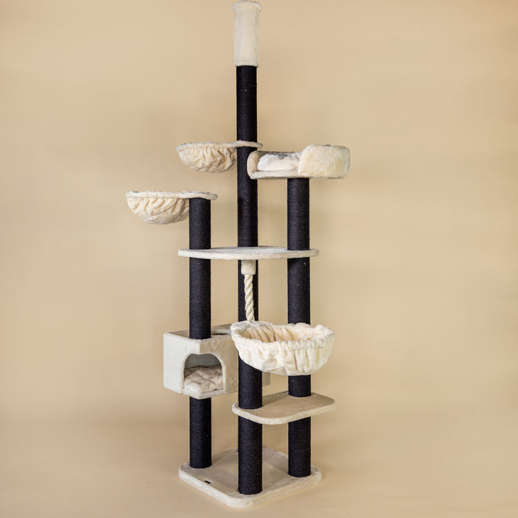 Cat Tree Catdream de Luxe Blackline (Cream)
