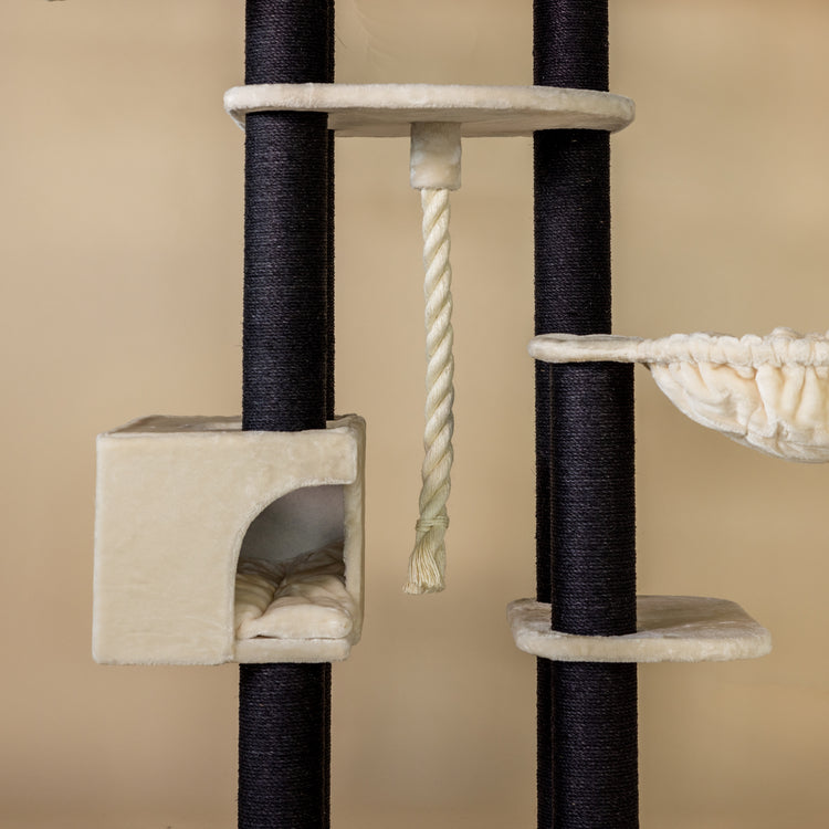 Cat Tree Catdream de Luxe Blackline (Cream)