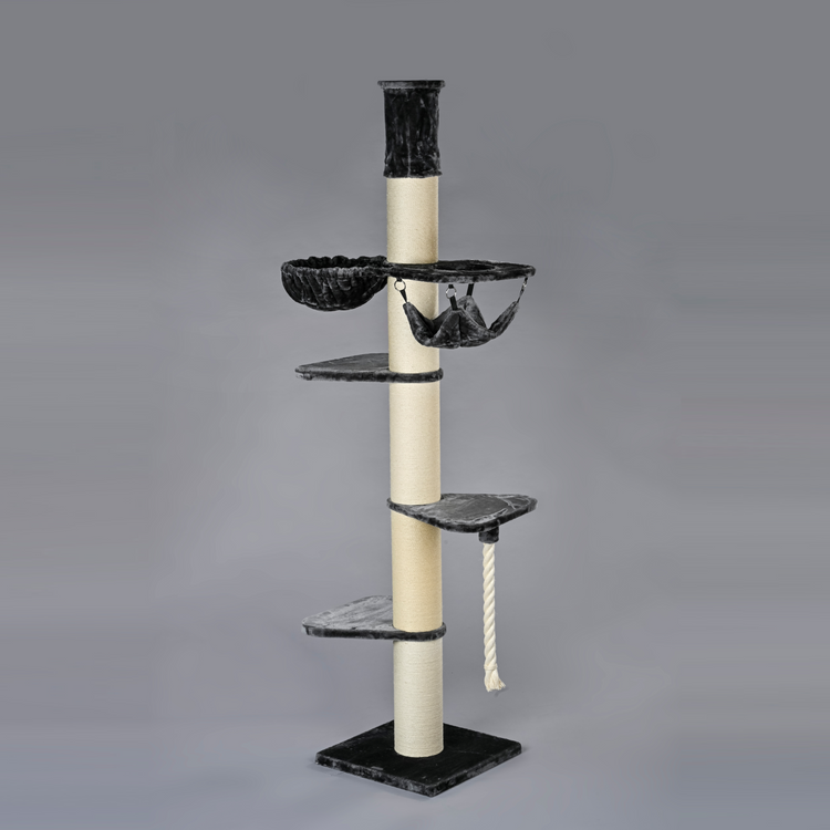 Cat Tree Maine Coon Tower Crown (Dark Grey)